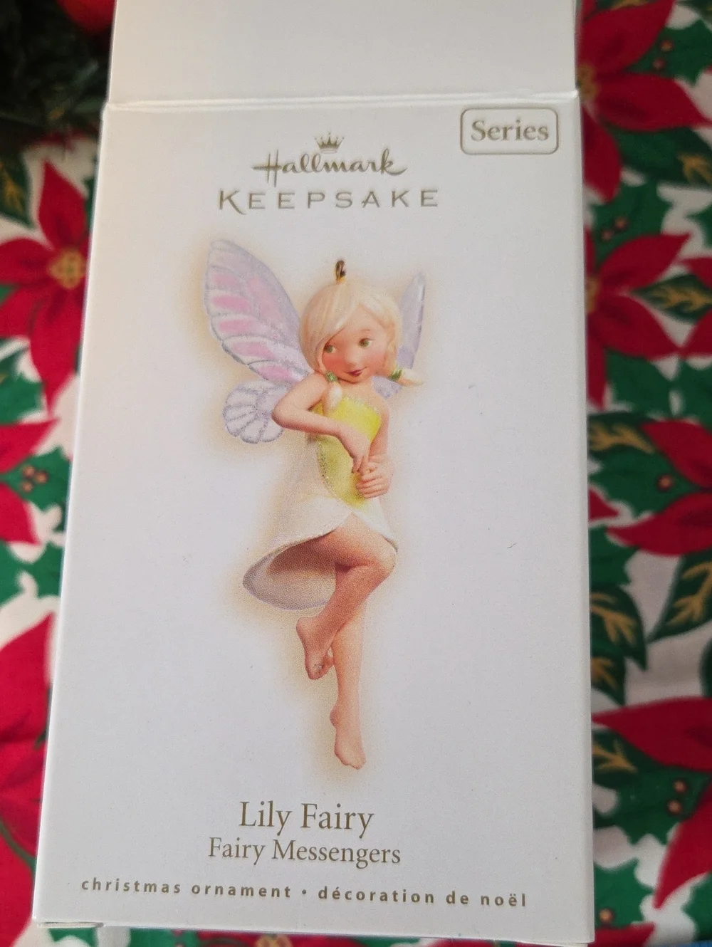 * 2008* Hallmark LILY FAIRY Collectors Ornament   Of FAIRY MESSENGERS Collection